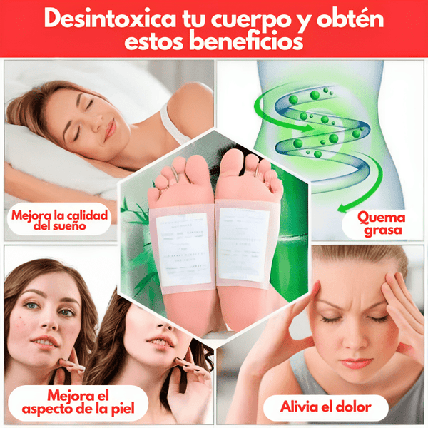 Parches Desintoxicantes Kinoki 😍 - Mr Utilidades